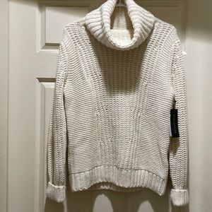 Banana Republic wool cowl neck sweater (sz m)